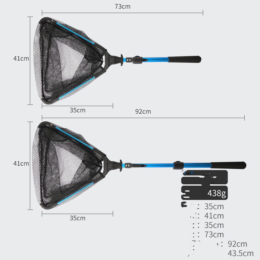 Retractable Fishing Landing Net – Extends to 2m