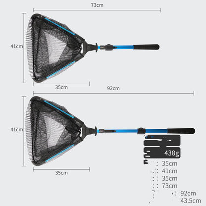 Retractable Fishing Landing Net – Extends to 2m