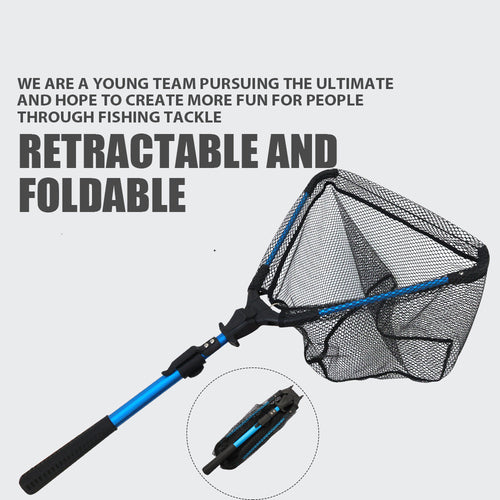 Retractable Fishing Landing Net – Extends to 2m