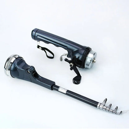 Ultra-Compact Folding Fishing Rod & Reel – Ice & Travel