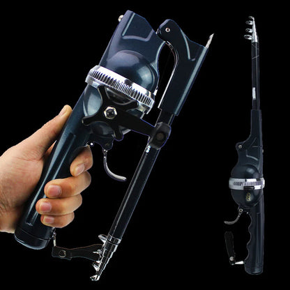 Ultra-Compact Folding Fishing Rod & Reel – Ice & Travel