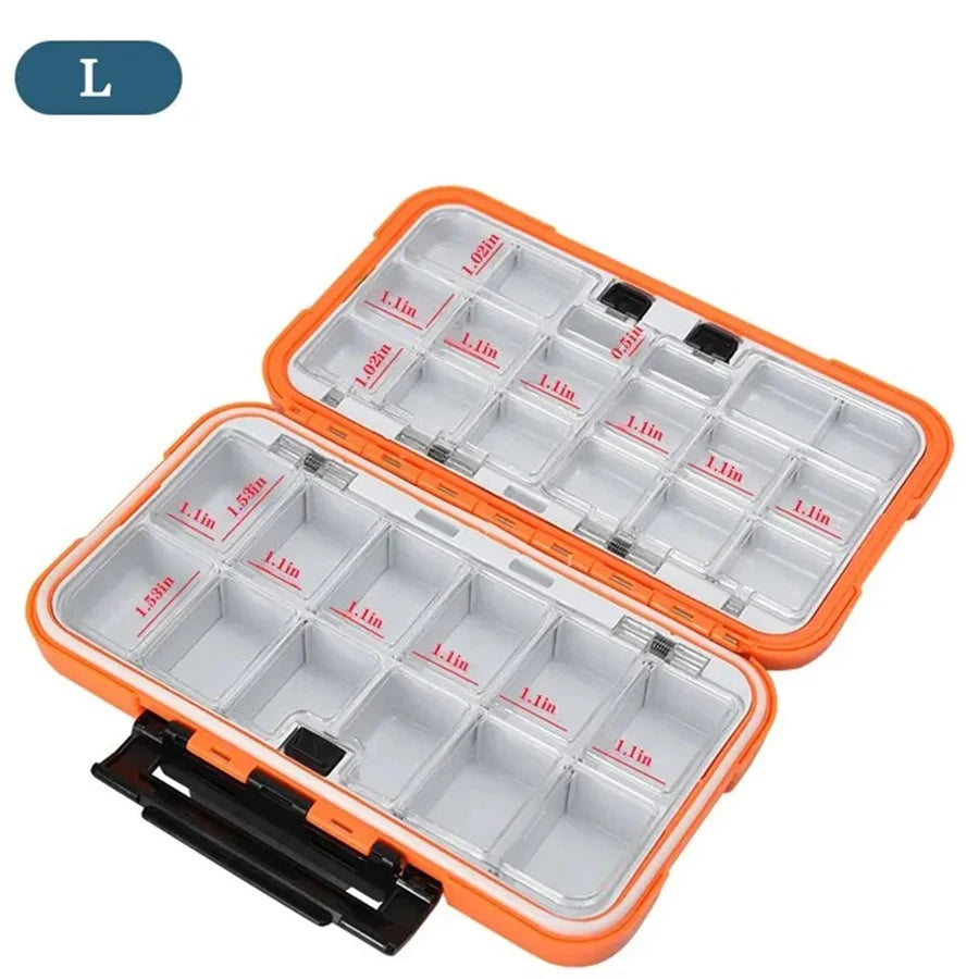 Waterproof Fishing Tackle Box – S / M / L