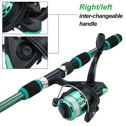 Telescopic Fishing Pole Full Kit – All-in-One Starter Set