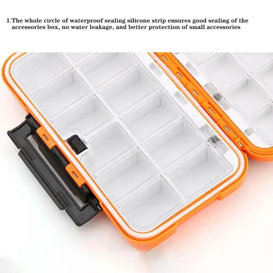 Waterproof Fishing Tackle Box – S / M / L