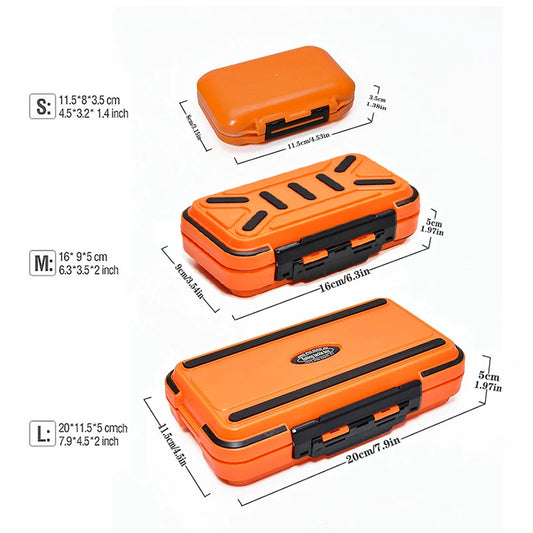 Waterproof Fishing Tackle Box – S / M / L