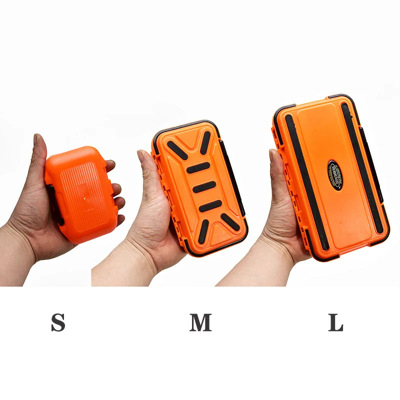 Waterproof Fishing Tackle Box – S / M / L