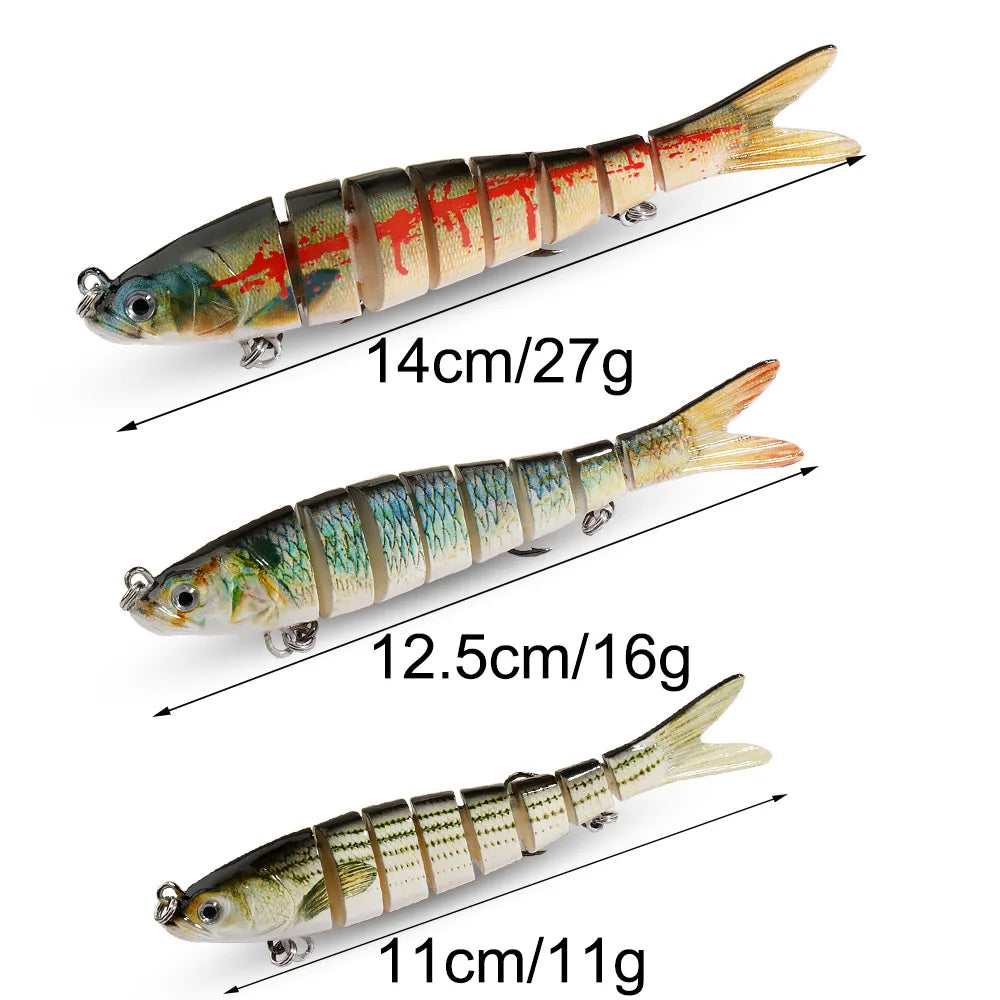 Jointed Swimbait Lure – Bass, Pike & Trout (11g / 16g / 27g)