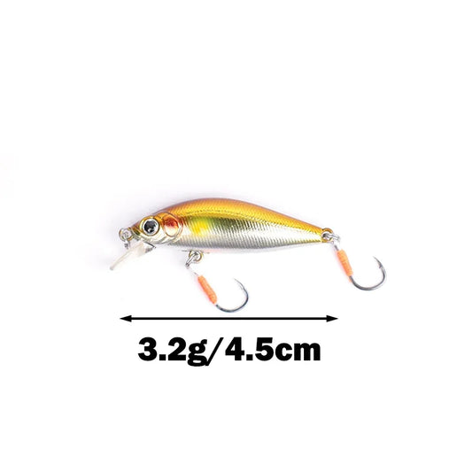 Mini Sinking Minnow Lure – Perch, Trout & Bass (3.2g)