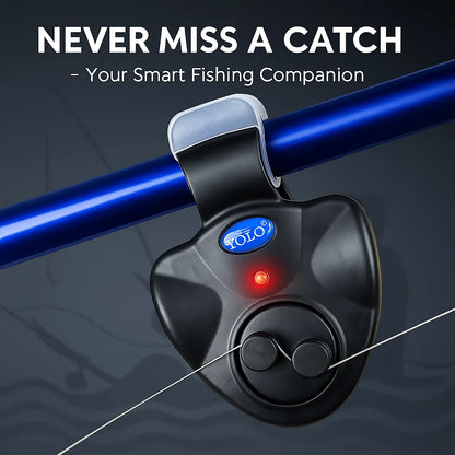 Electronic Fishing Bite Alarm – LED + Loud Siren