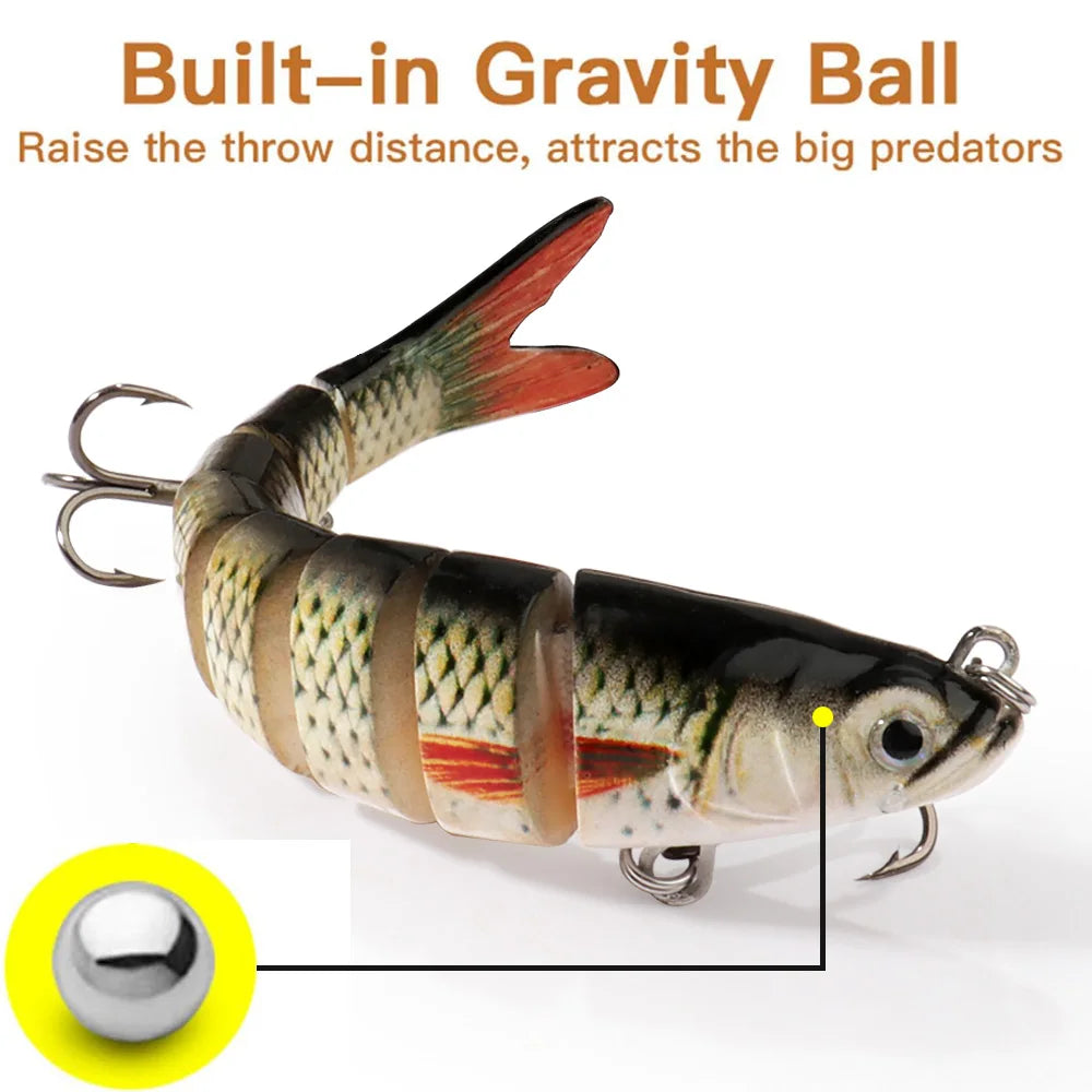 Jointed Swimbait Lure – Bass, Pike & Trout (11g / 16g / 27g)