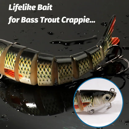 Jointed Swimbait Lure – Bass, Pike & Trout (11g / 16g / 27g)
