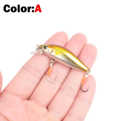 Mini Sinking Minnow Lure – Perch, Trout & Bass (3.2g)