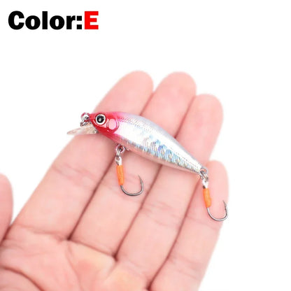 Mini Sinking Minnow Lure – Perch, Trout & Bass (3.2g)